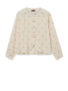 HEYANNO - MMHVibrant Maze Blouse Ecru