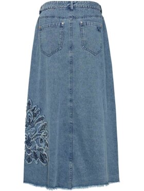 Gossia - NukaGO Dia Skirt Denim blue