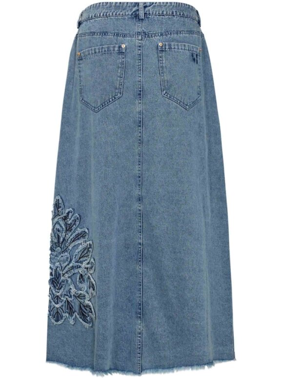 Gossia - NukaGO Dia Skirt Denim blue