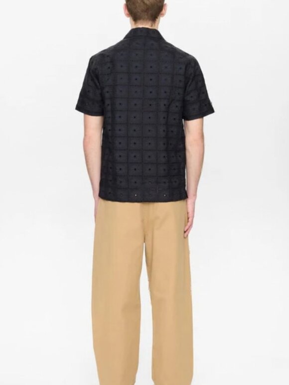 Anerkjendt - Akleander Lace EMB SS Shirt