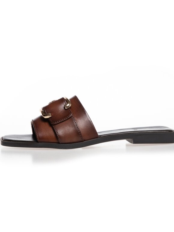 Copenhagen Shoes - Kiss sandal Brown