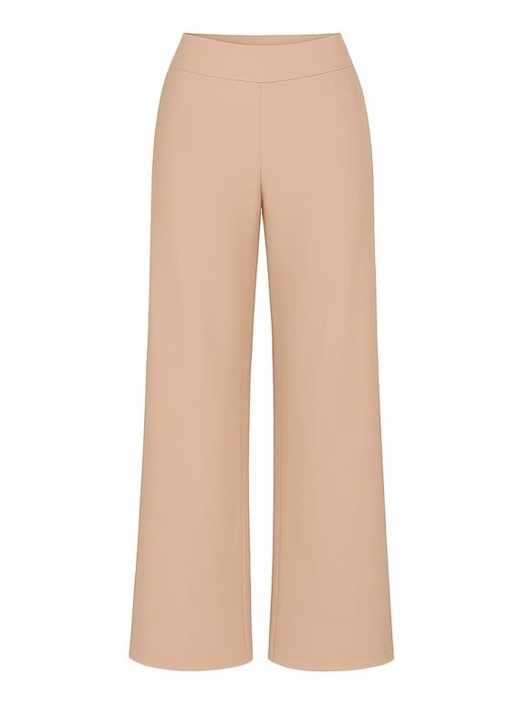 Amaze Cph - Victoria Cotton Pants L. Taupe