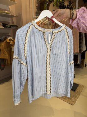 Lecoco - Lotta Blouse Dusty Blue