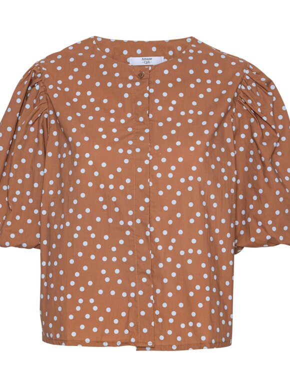 Amaze Cph - Kathrine Skjorte  Brown
