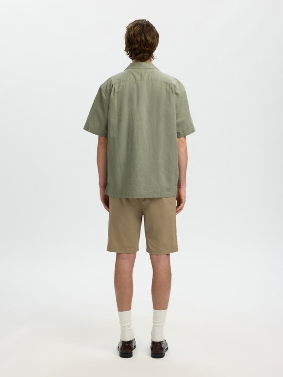Selected - SLHRLXCLAY LINENBLEND SHIRT