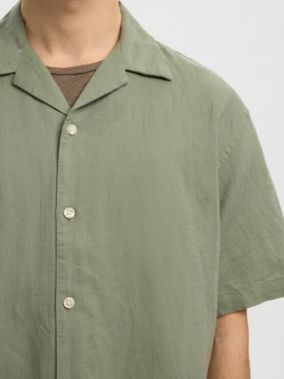 Selected - SLHRLXCLAY LINENBLEND SHIRT