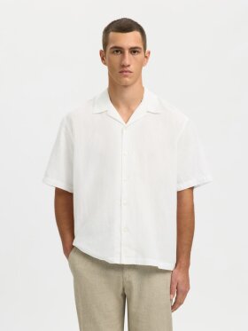 Selected - SLHRLXCLAY LINENBLEND SHIRT