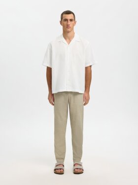 Selected - SLHRLXCLAY LINENBLEND SHIRT