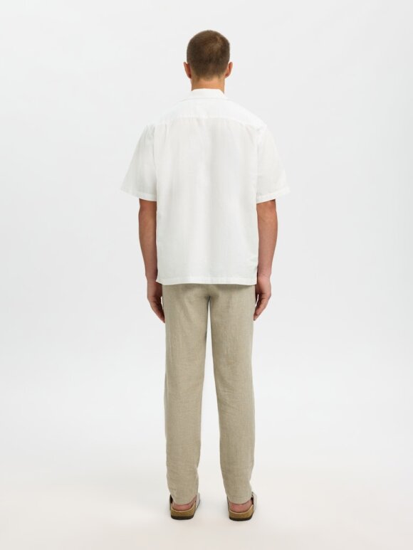 Selected - SLHRLXCLAY LINENBLEND SHIRT