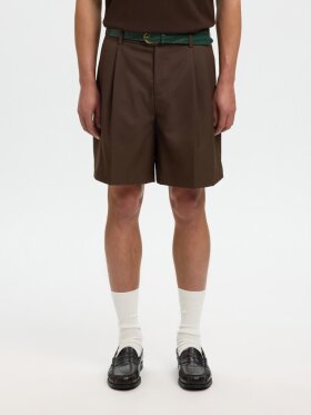 Selected - SLHLOOSE-OTTO LEO WOOL SHORTS Selected - SLHLOOSE-OTTO LEO WOOL SHORTS