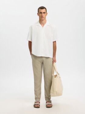 Selected - SLHRLXCLAY LINENBLEND SHIRT