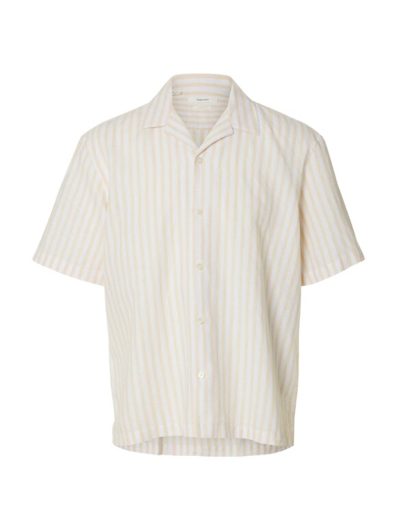 Selected - SLHRLXCLAY LINENBLEND SHIRT