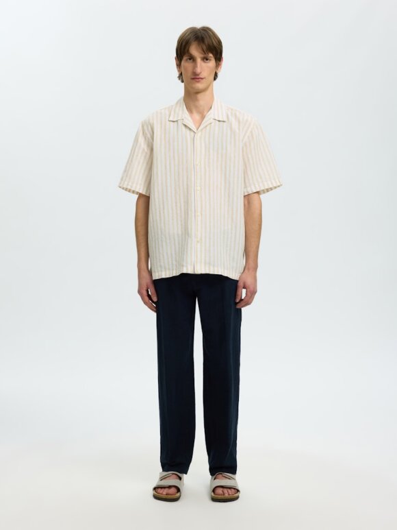 Selected - SLHRLXCLAY LINENBLEND SHIRT