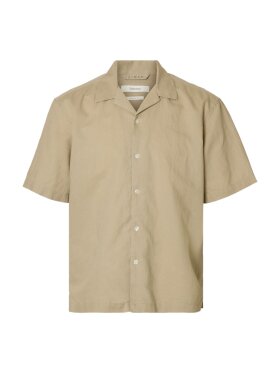 Selected - SLHRLXCLAY LINENBLEND SHIRT