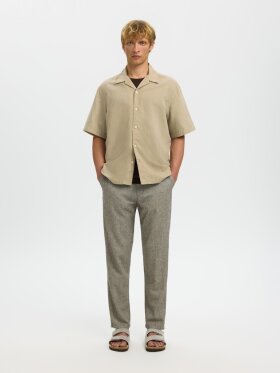 Selected - SLHRLXCLAY LINENBLEND SHIRT