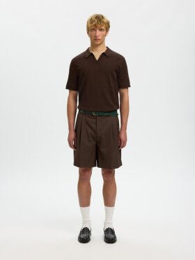 Selected - SLHLOOSE-OTTO LEO WOOL SHORTS Selected - SLHLOOSE-OTTO LEO WOOL SHORTS