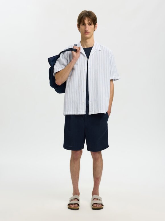 Selected - SLHRLXCLAY LINENBLEND SHIRT