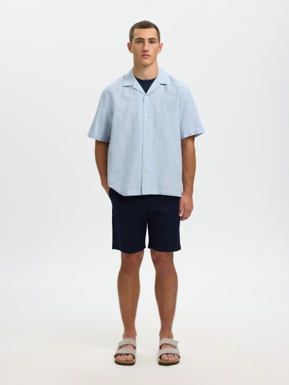 Selected - SLHRLXCLAY LINENBLEND SHIRT