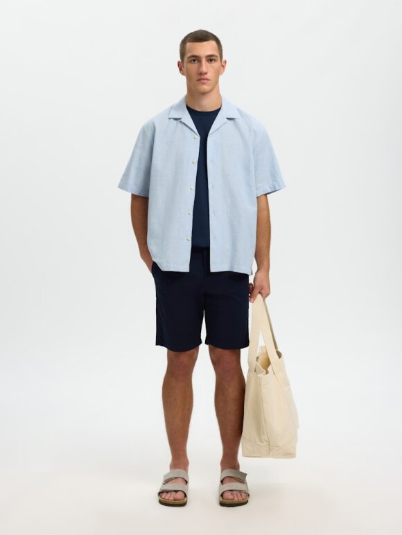 Selected - SLHRLXCLAY LINENBLEND SHIRT