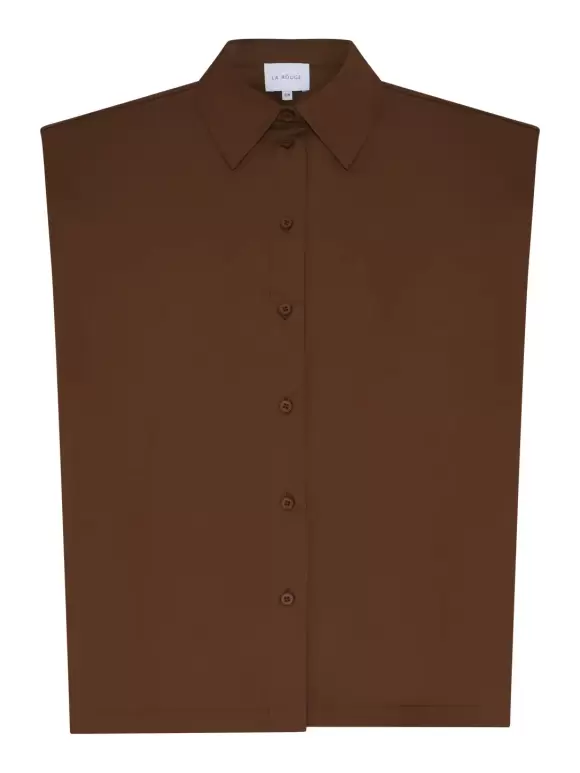 La Rouge - Pia Blouse Dark brown