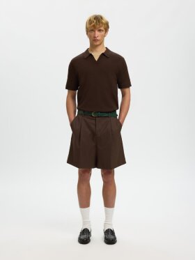 Selected - SLHLOOSE-OTTO LEO WOOL SHORTS Selected - SLHLOOSE-OTTO LEO WOOL SHORTS
