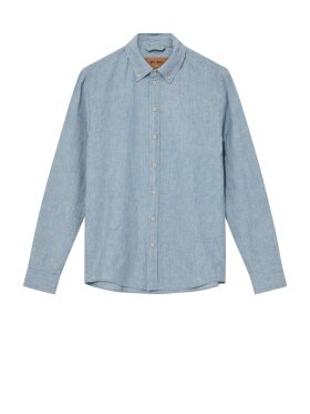 Mos Mosh Gallery - MMGTheo Linen Stripe Shirt