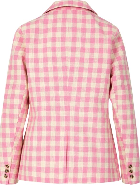 Coster Copenhagen - Chreckred Blazer pink/ white