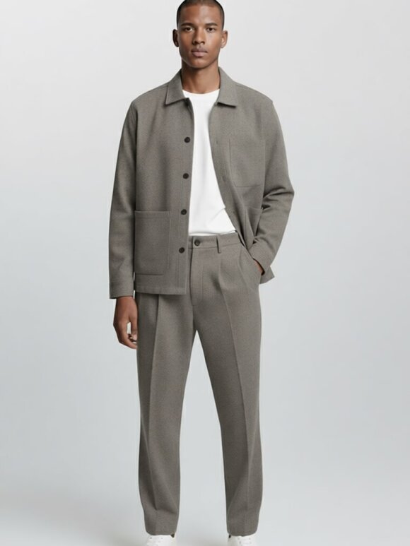 Plenum Studio - Collie Overshirt Herringbone