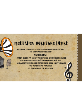 Diverse - Billet til Modeshov Herre