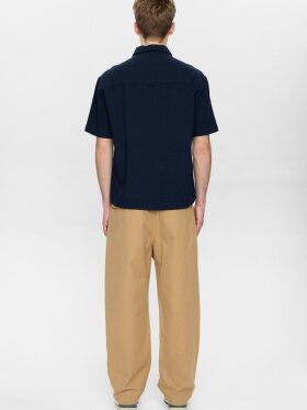 Anerkjendt - AKOTTO SEERSUCKER SS OVERSHIRT