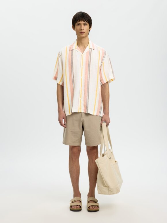 Selected - SLHRLXKYLIAN LINEN SHIRT RESOR