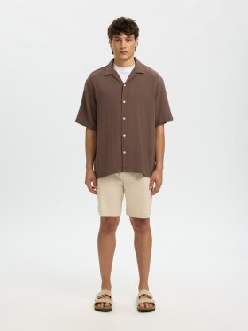 Selected - SLHRLXCAL SS SHIRT RESORT