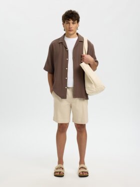 Selected - SLHRLXCAL SS SHIRT RESORT