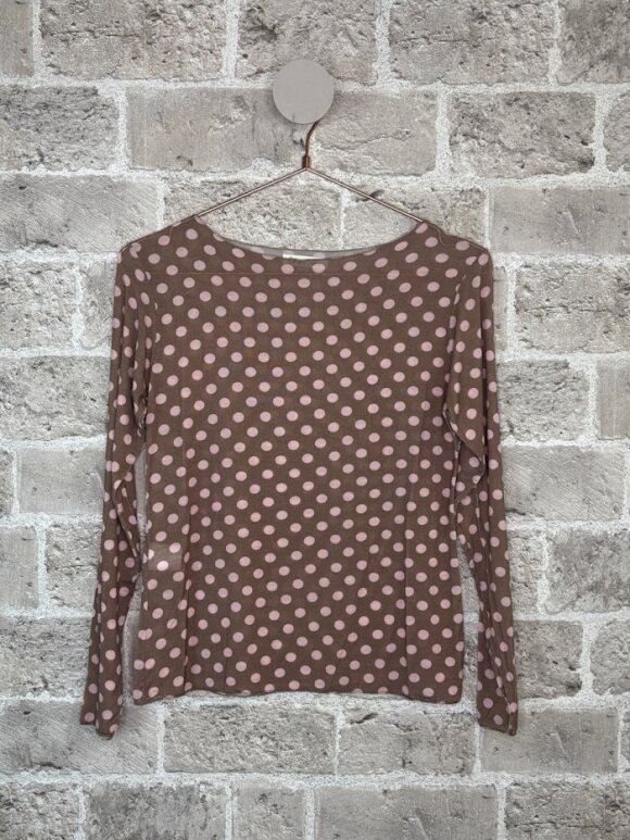 Cabana Living - Dot Cash  Brown/Rose