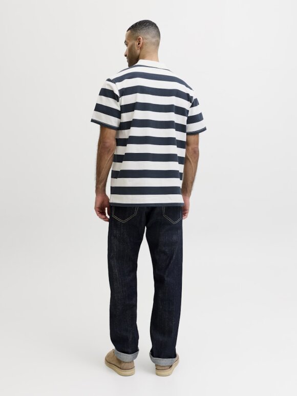 Royal Denim Division - RDDJacob Stripe Polo S/S