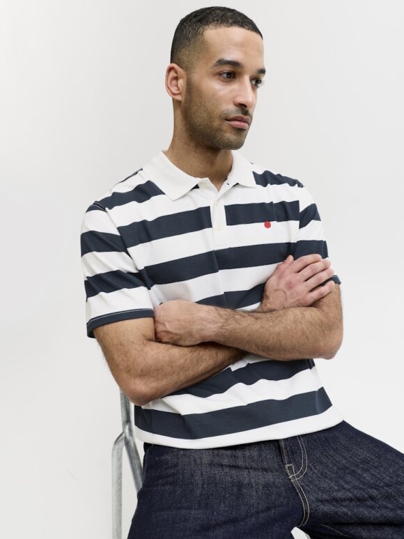 Royal Denim Division - RDDJacob Stripe Polo S/S