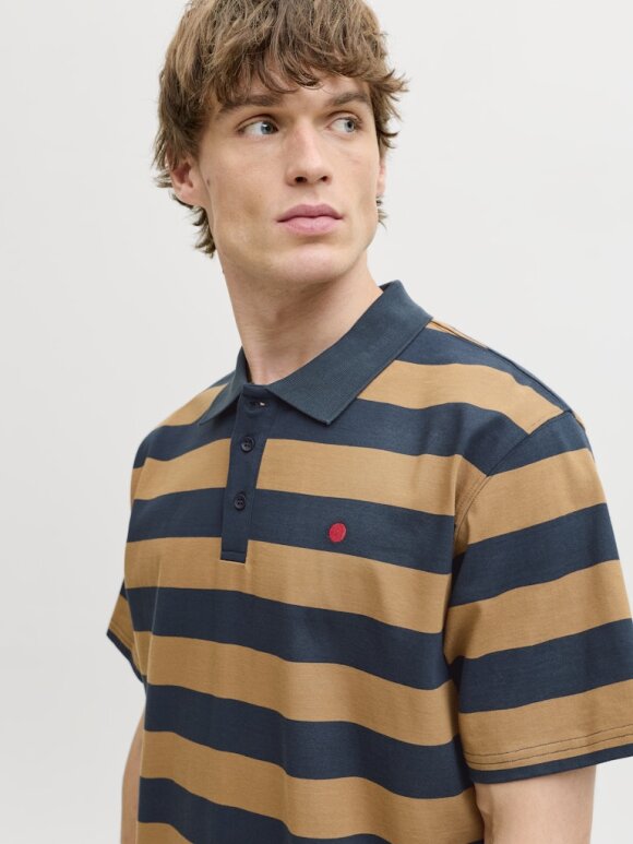Royal Denim Division - RDDJacob Stripe Polo S/S
