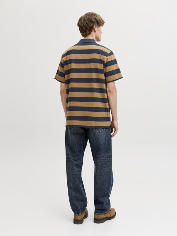 Royal Denim Division - RDDJacob Stripe Polo S/S