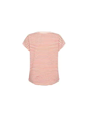 Mos Mosh - MMKala V-SS Stripe Tee Petrifi
