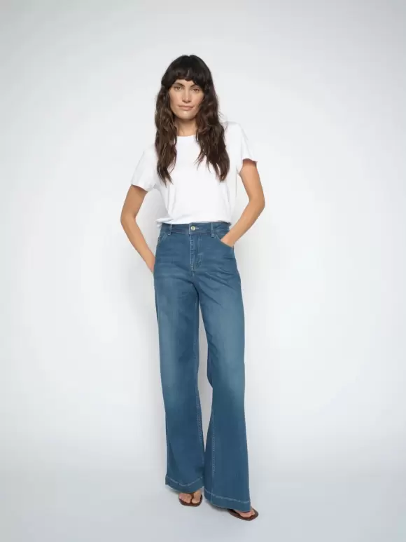 Mos Mosh - MMDara Deluxe Jeans Mid blue