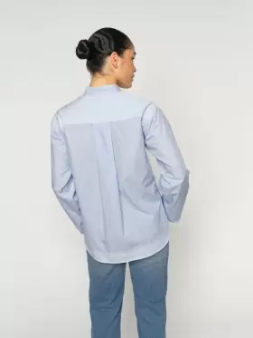 Mos Mosh - MMBronwyn stripe shirt Brunner