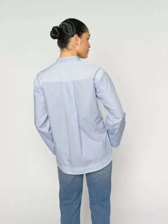 Mos Mosh - MMBronwyn stripe shirt Brunner