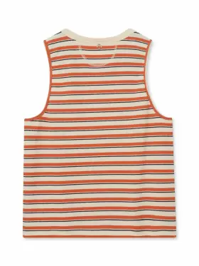 HEYANNO - MMHEra Stripe Top Carrot