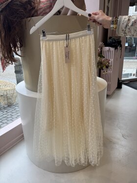 Amaze Cph - Frida Dot Nederdel Champagne