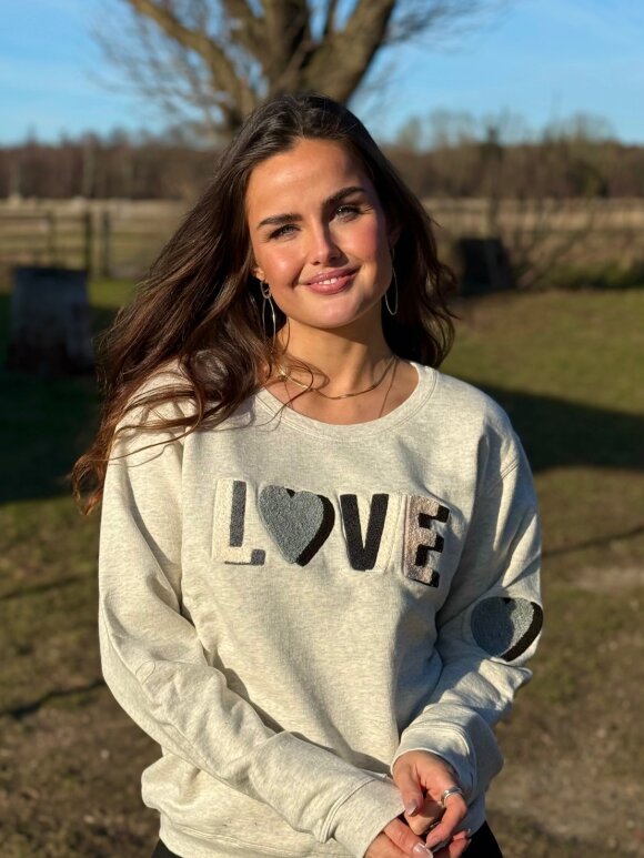 Lulus Love - Sweatshirt double grey black