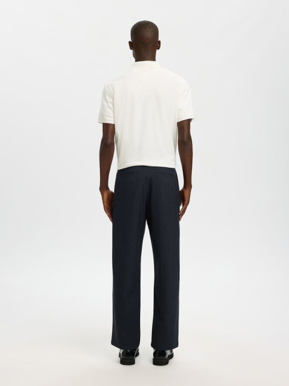 Selected - SLH220-Loose Robert Flex Pant