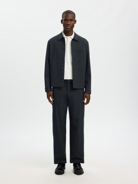 Selected - SLH220-Loose Robert Flex Pant