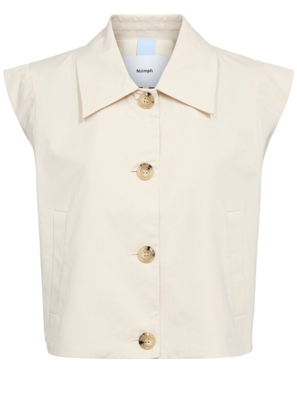 Numph - NUSunna Vest Whitecap gray