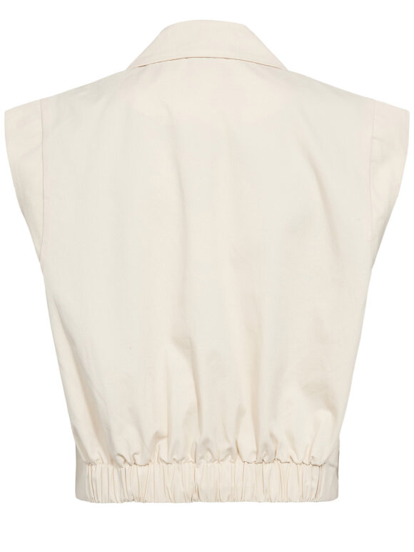 Numph - NUSunna Vest Whitecap gray