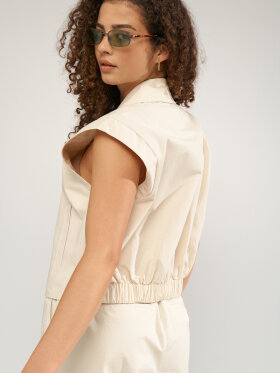 Numph - NUSunna Vest Whitecap gray